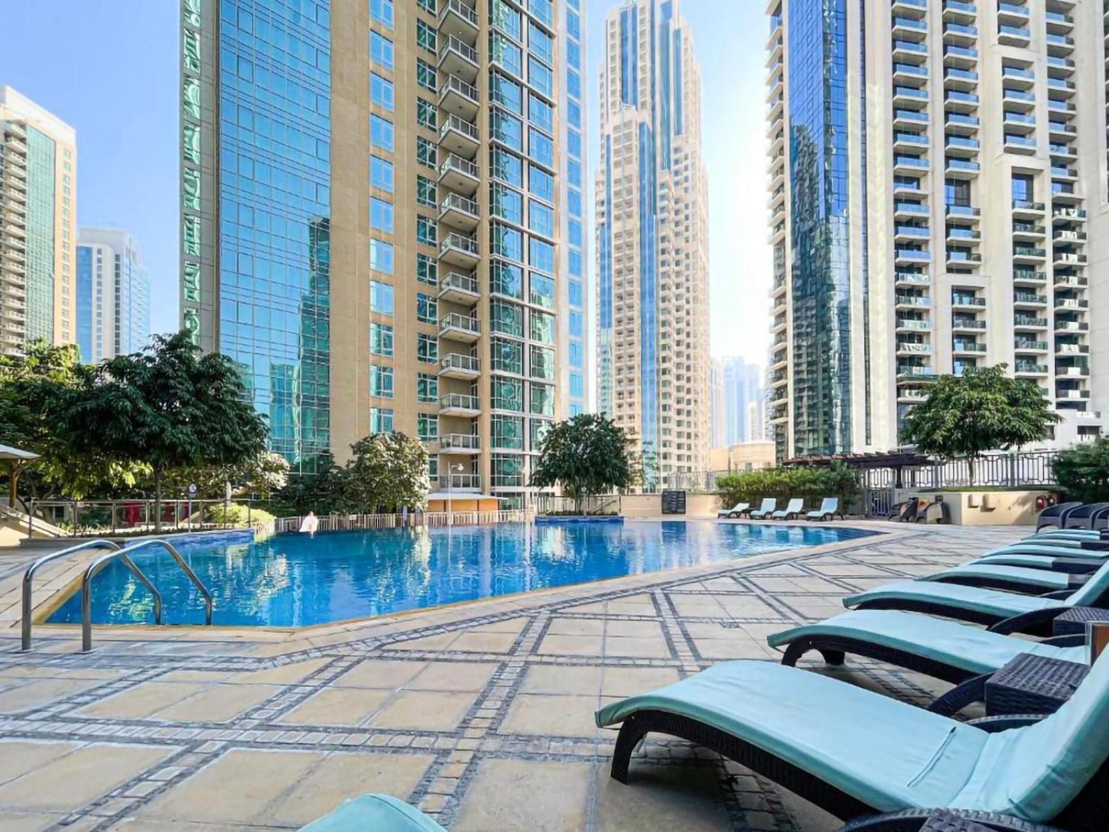 Dream Inn Apartments - Burj Residence With Fountain View Dubai Exterior foto